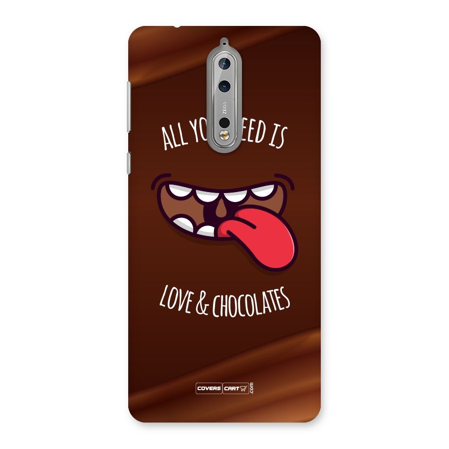 Love and Chocolates Back Case for Nokia 8