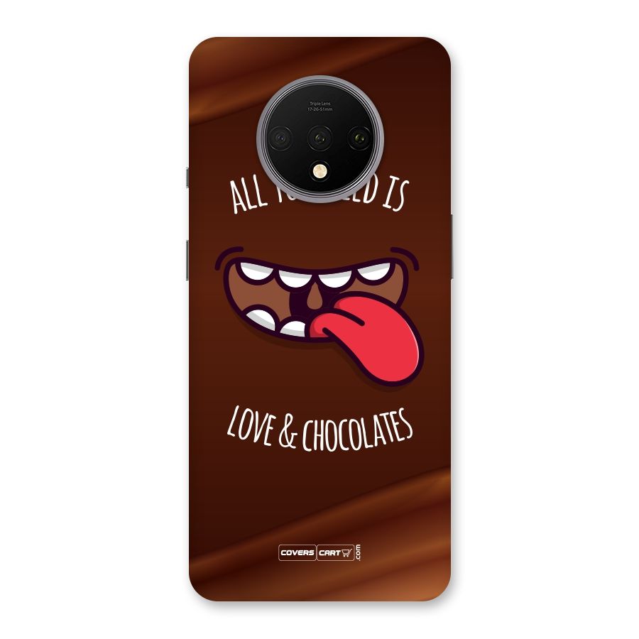 Love and Chocolates Back Case for OnePlus 7T