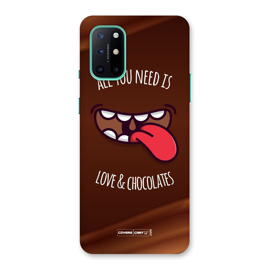 Love and Chocolates Back Case for OnePlus 8T