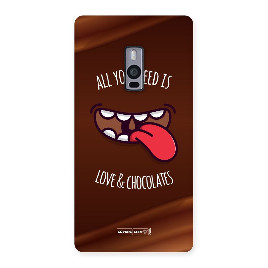 Love and Chocolates Back Case for OnePlus Two