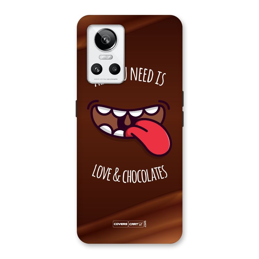 Love and Chocolates Back Case for Realme GT Neo 3