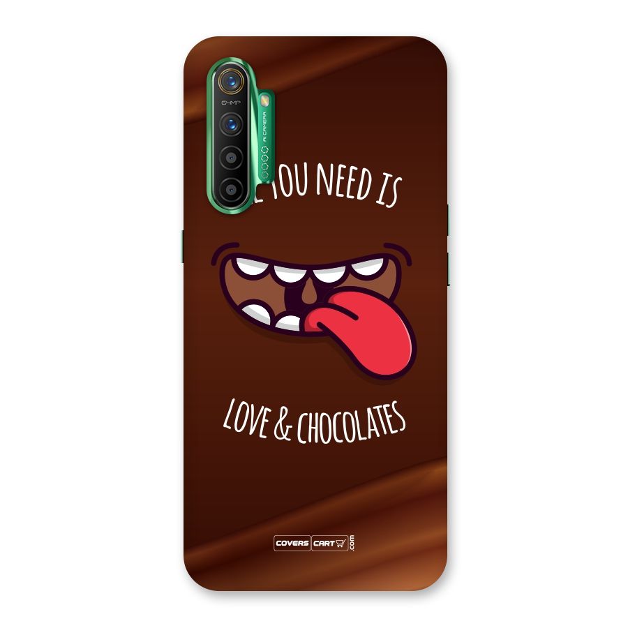 Love and Chocolates Back Case for Realme X2