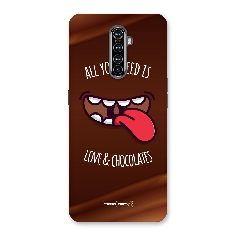 Love and Chocolates Back Case for Realme X2 Pro