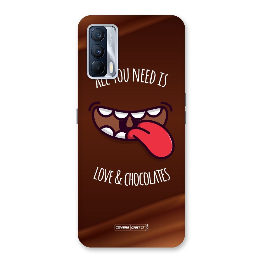 Love and Chocolates Back Case for Realme X7