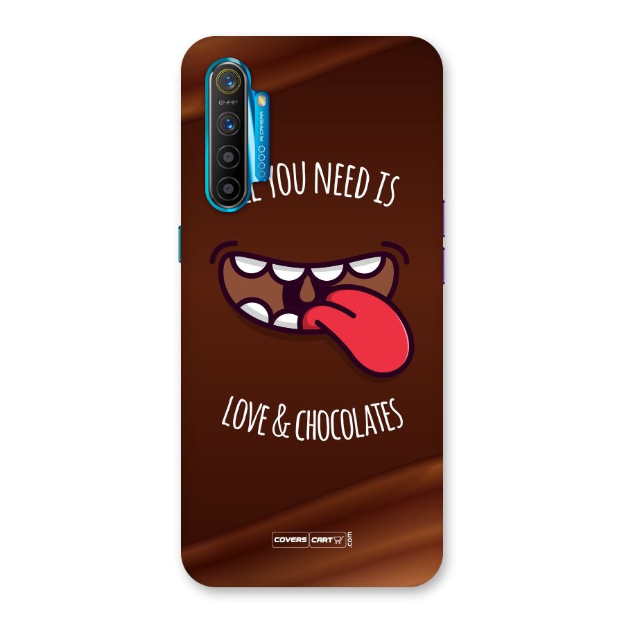 Love and Chocolates Back Case for Realme XT