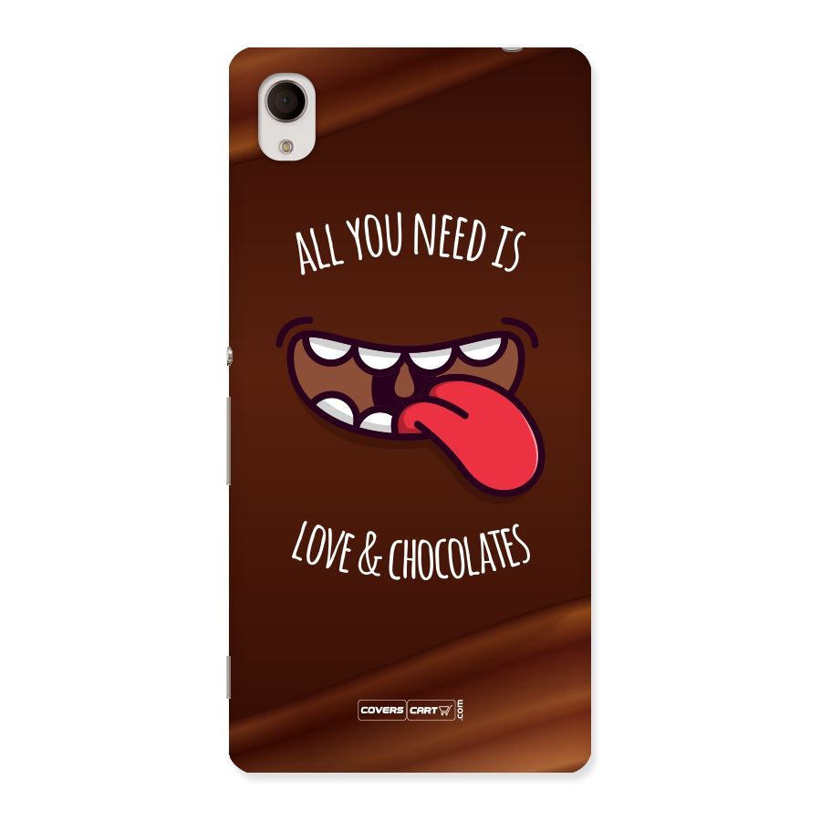 Love and Chocolates Back Case for Sony Xperia M4