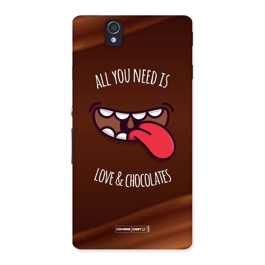 Love and Chocolates Back Case for Sony Xperia Z
