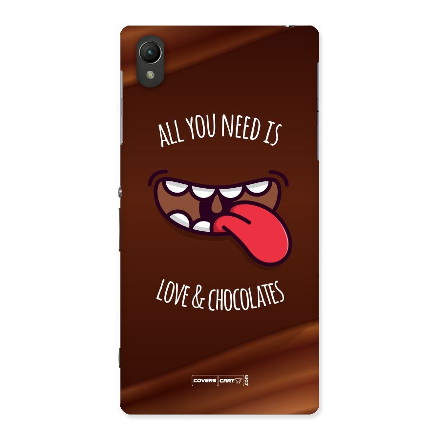 Love and Chocolates Back Case for Sony Xperia Z1