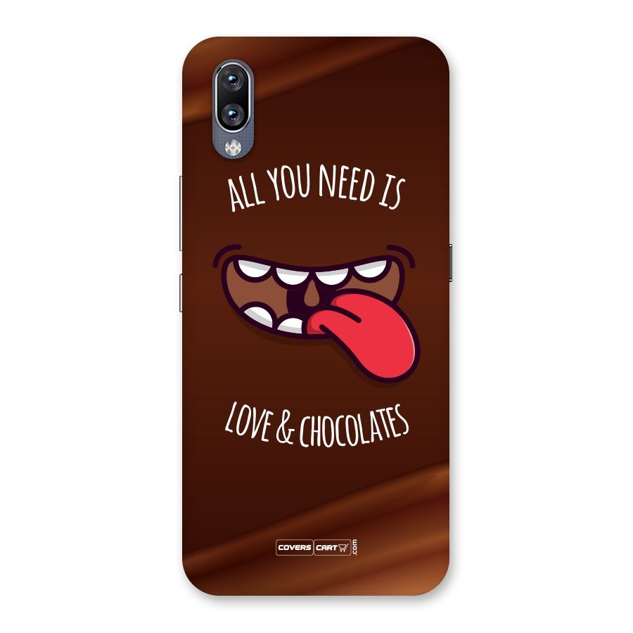 Love and Chocolates Back Case for Vivo NEX