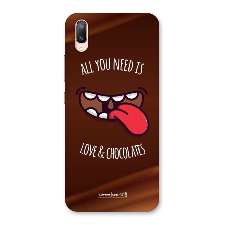 Love and Chocolates Back Case for Vivo V11 Pro
