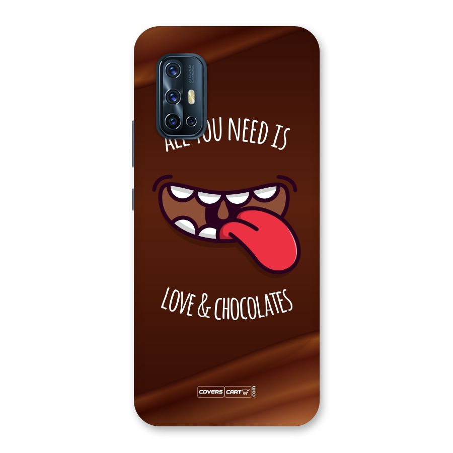 Love and Chocolates Back Case for Vivo V17