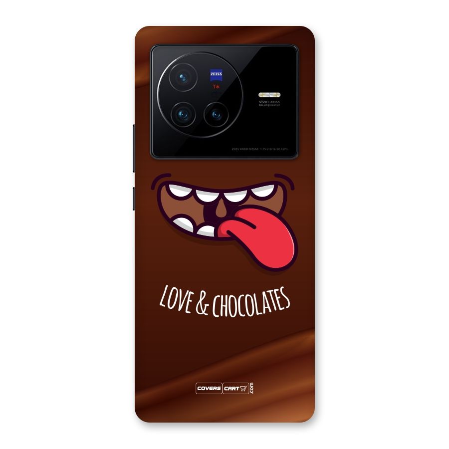 Love and Chocolates Back Case for Vivo X80