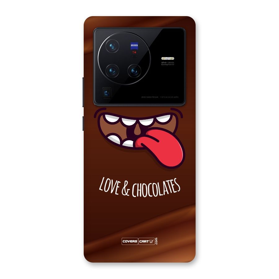 Love and Chocolates Back Case for Vivo X80 Pro