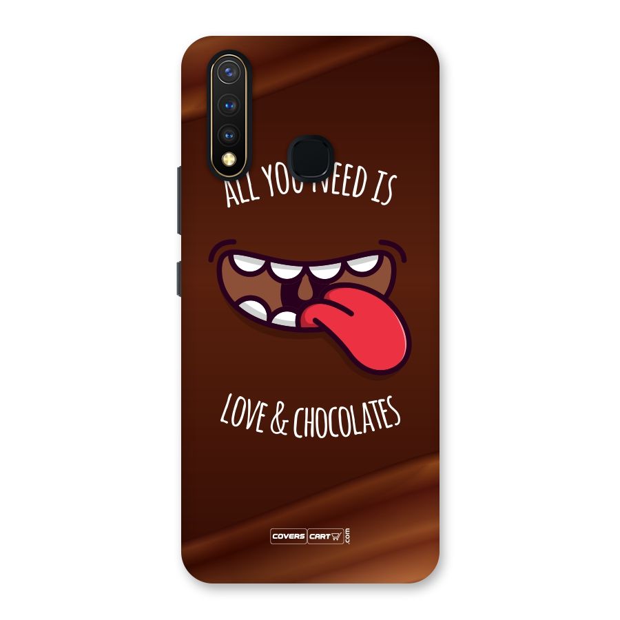 Love and Chocolates Back Case for Vivo Y19