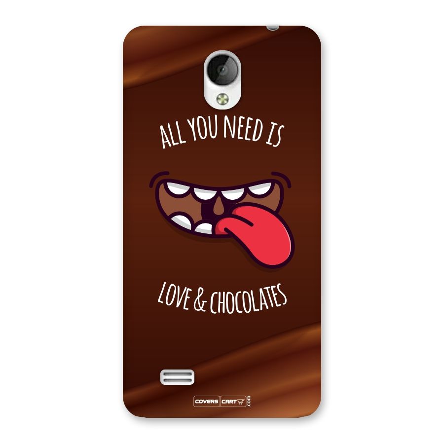 Love and Chocolates Back Case for Vivo Y21