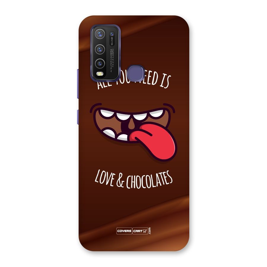 Love and Chocolates Back Case for Vivo Y50