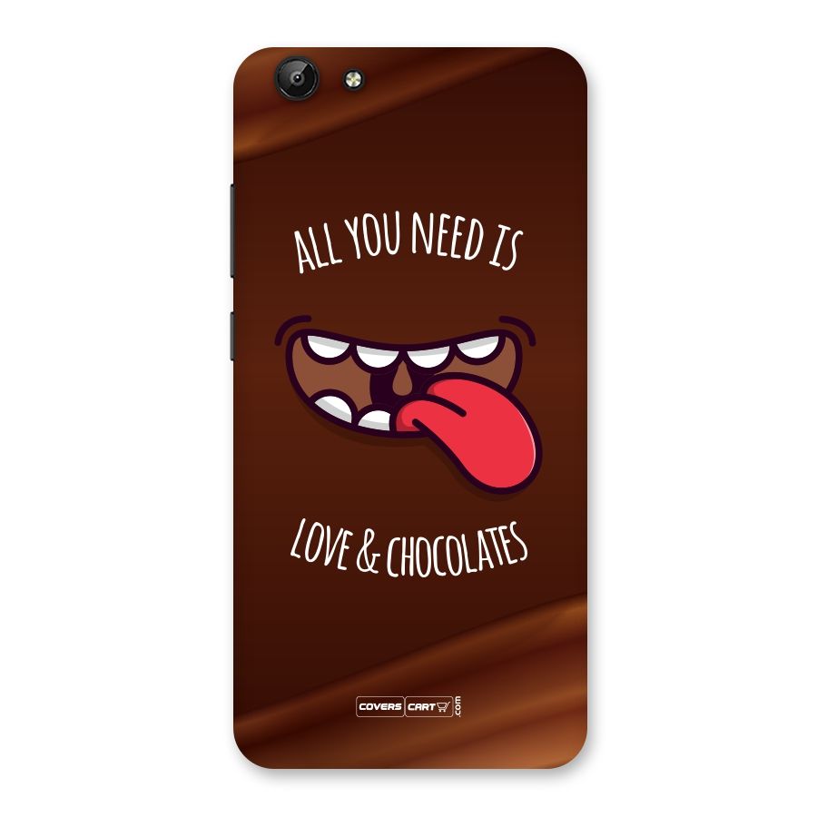 Love and Chocolates Back Case for Vivo Y69