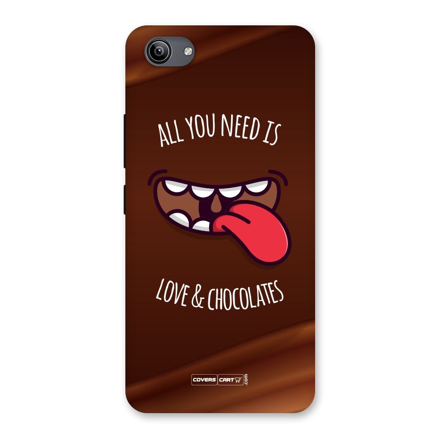 Love and Chocolates Back Case for Vivo Y81i