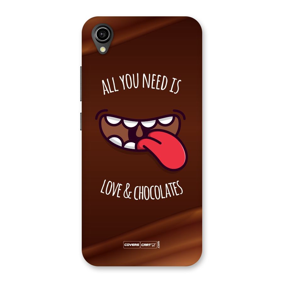 Love and Chocolates Back Case for Vivo Y90