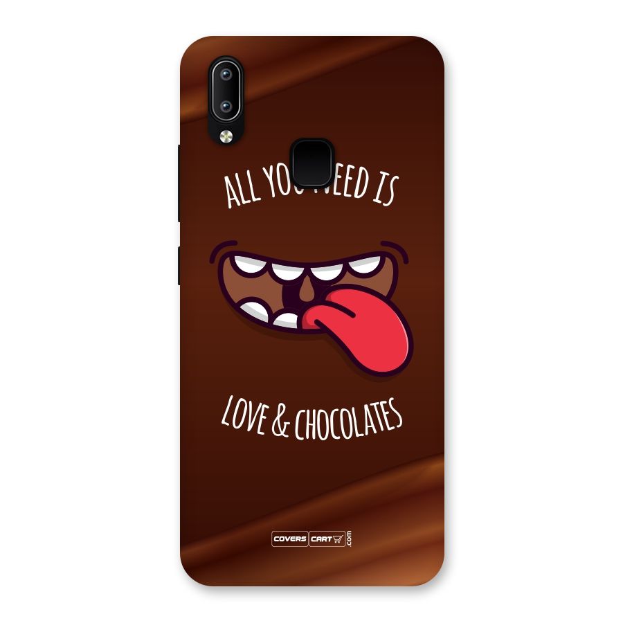 Love and Chocolates Back Case for Vivo Y93