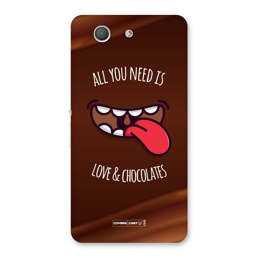 Love and Chocolates Back Case for Xperia Z3 Compact