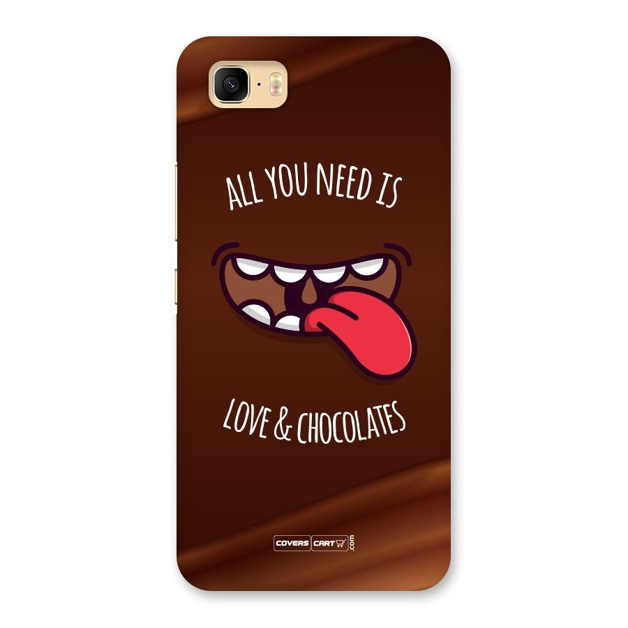 Love and Chocolates Back Case for Zenfone 3s Max