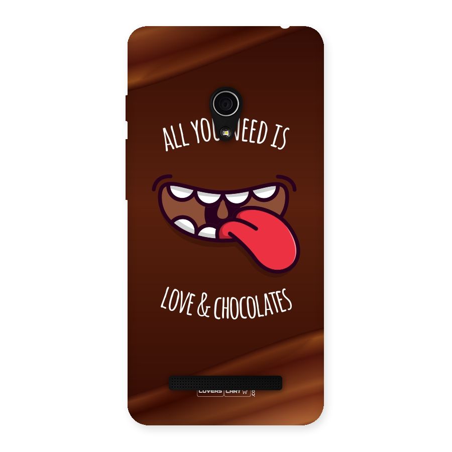 Love and Chocolates Back Case for Zenfone 5