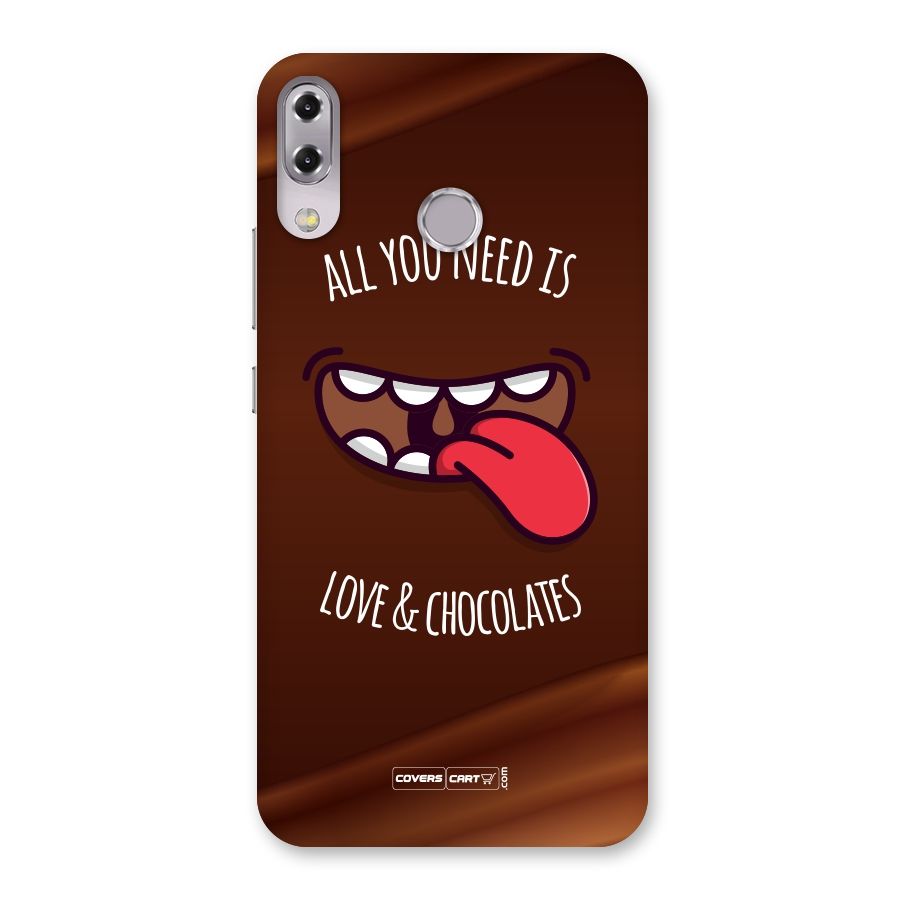 Love and Chocolates Back Case for Zenfone 5Z