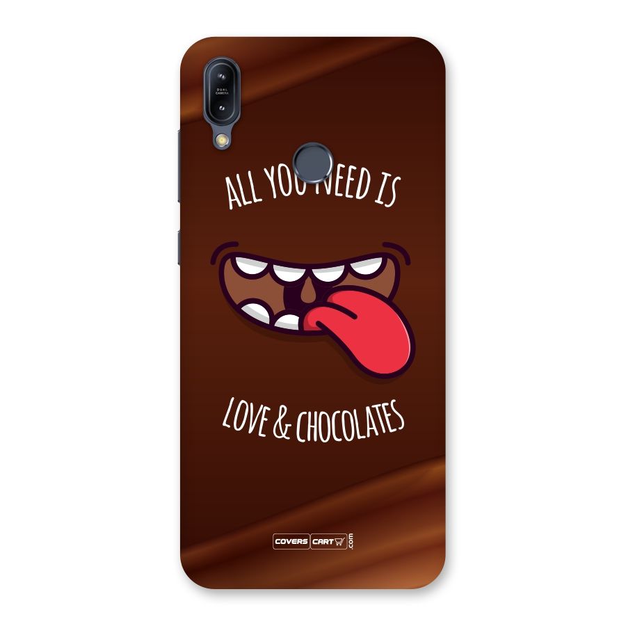 Love and Chocolates Back Case for Zenfone Max M2