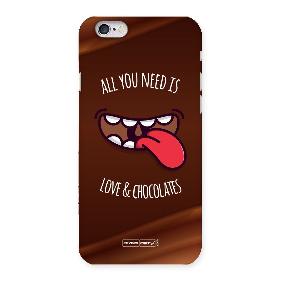 Love and Chocolates Back Case for iPhone 6 6S