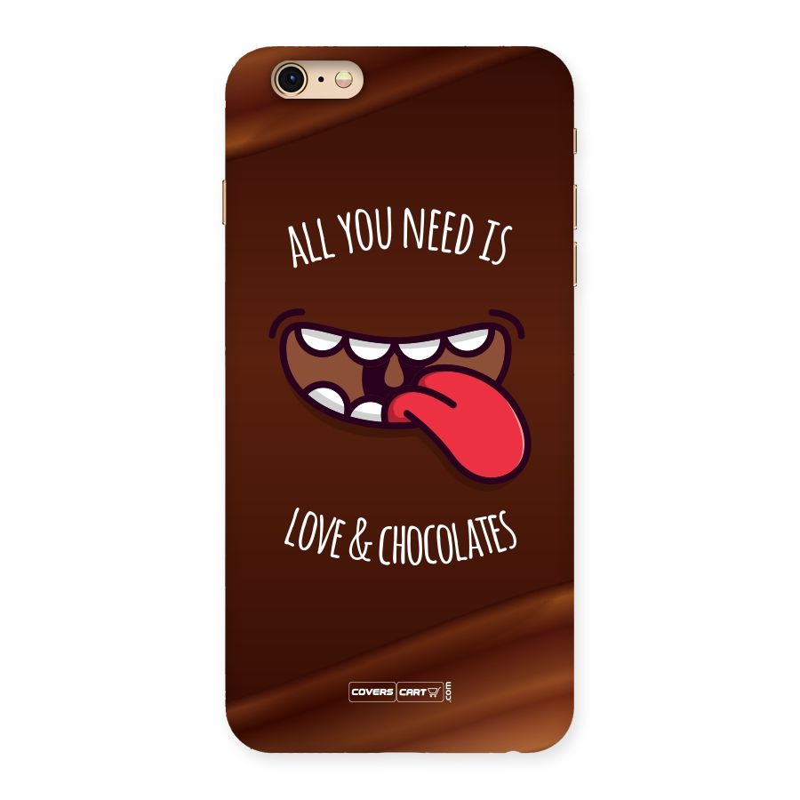 Love and Chocolates Back Case for iPhone 6 Plus 6S Plus