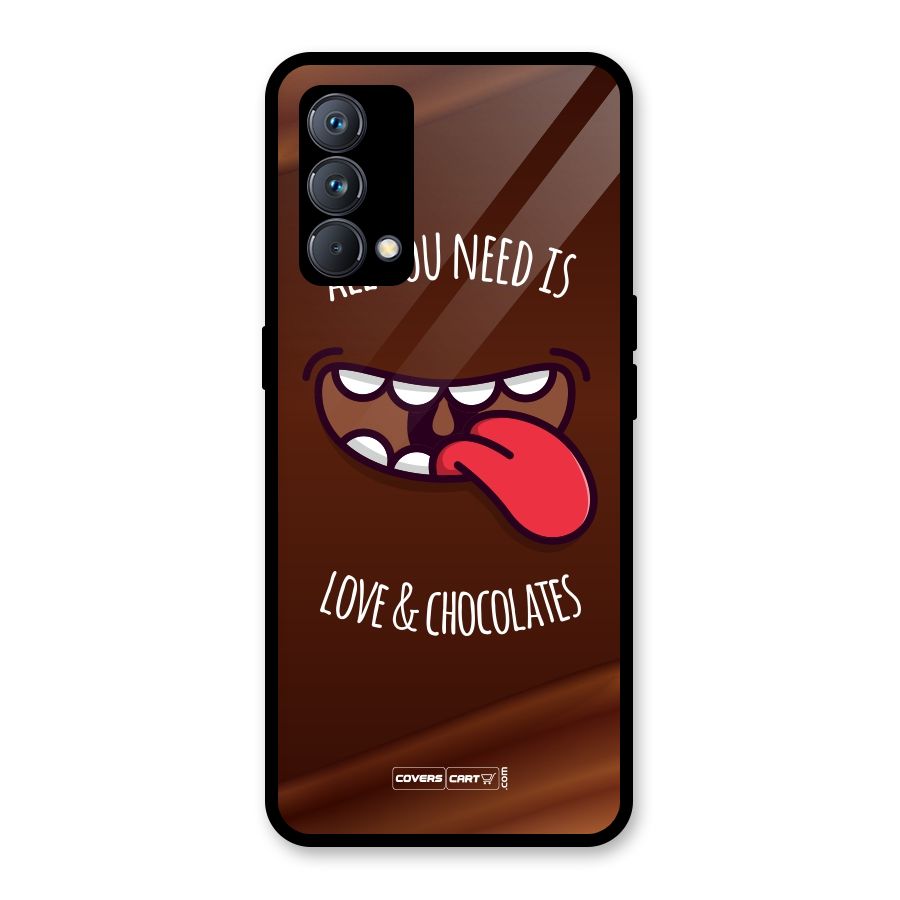 Love and Chocolates Glass Back Case for Realme GT Master Edition