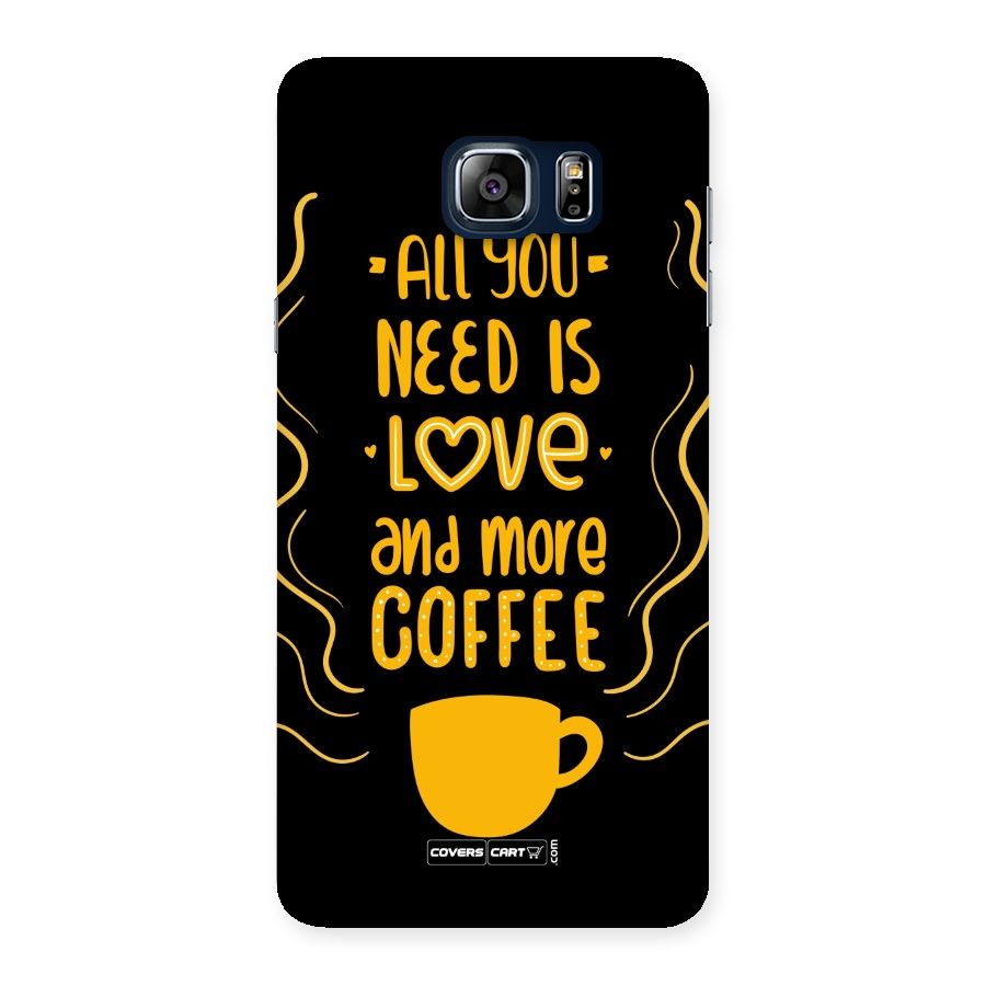 Love and More Coffee Back Case for Galaxy Note 5