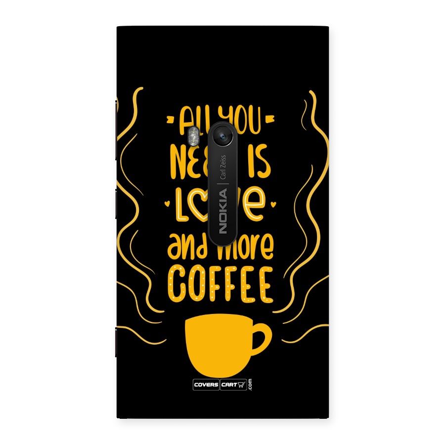 Love and More Coffee Back Case for Lumia 920