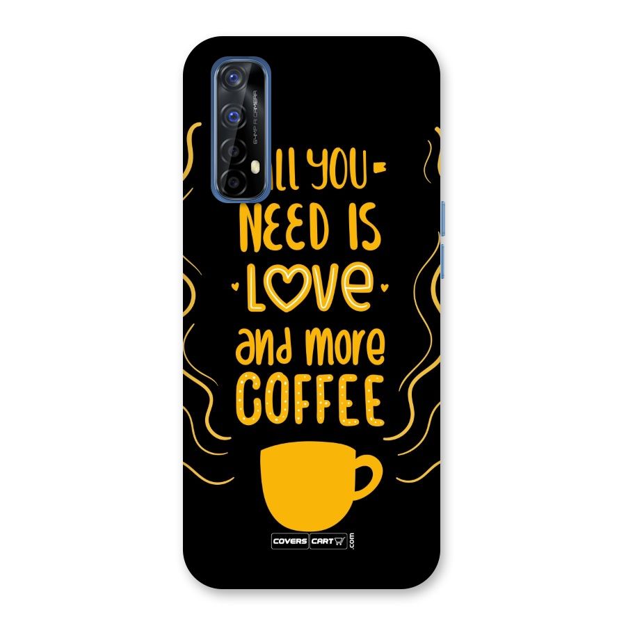 Love and More Coffee Back Case for Realme 7