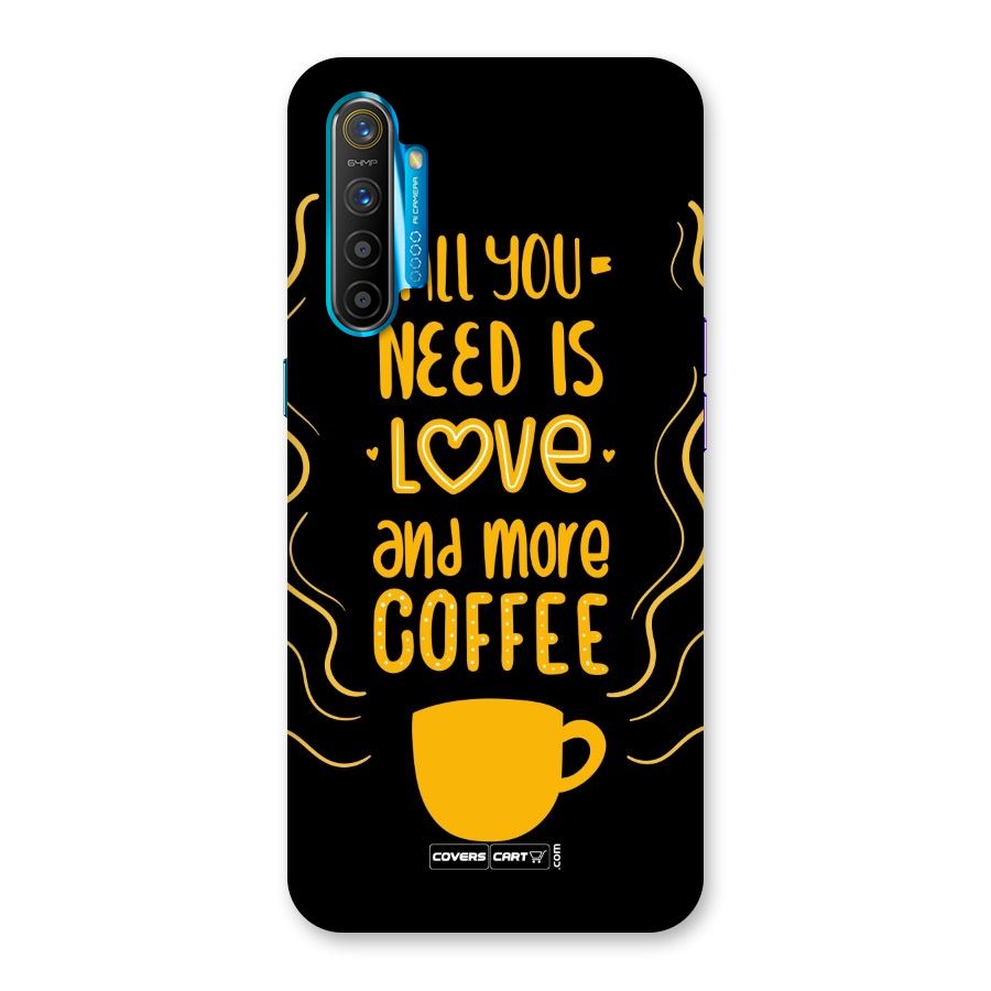 Love and More Coffee Back Case for Realme XT