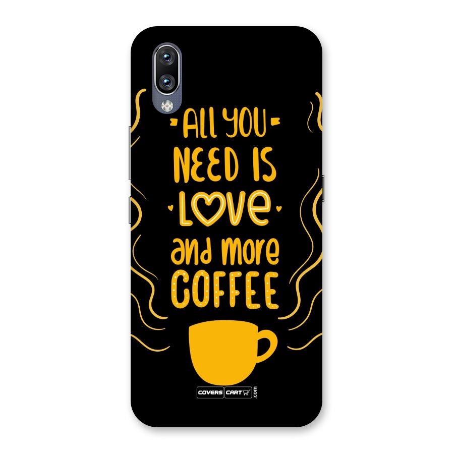 Love and More Coffee Back Case for Vivo NEX
