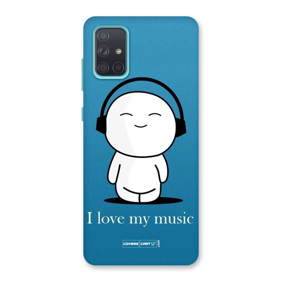 Love for Music Back Case for Galaxy A71