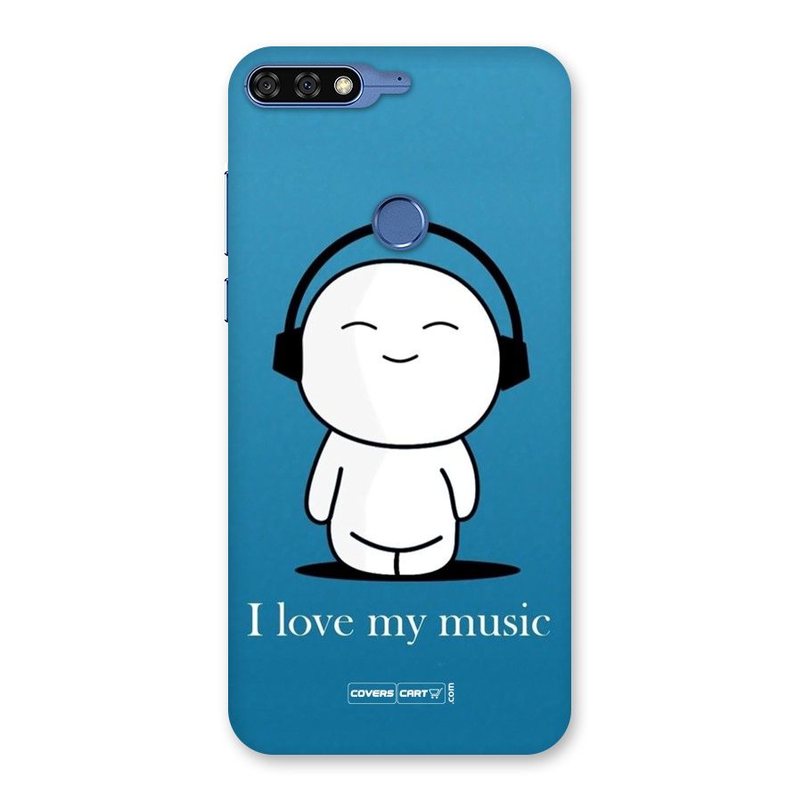 Love for Music Back Case for Honor 7C