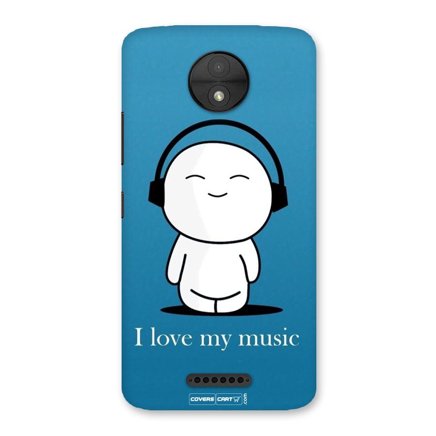 Love for Music Back Case for Moto C