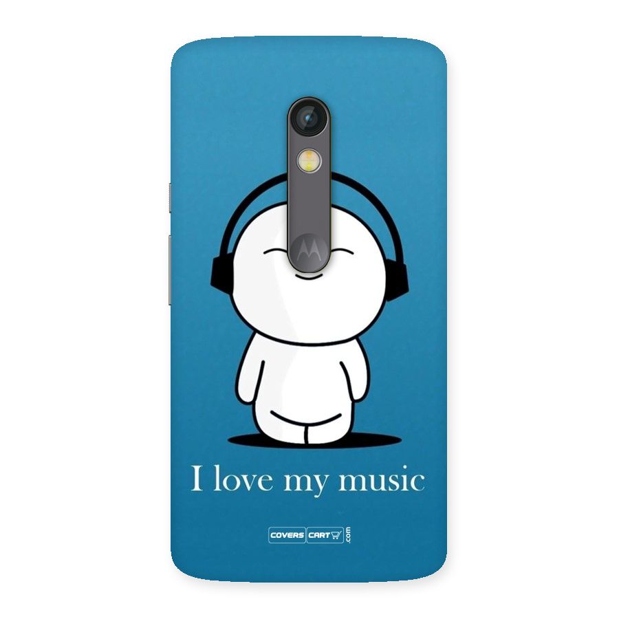 Love for Music Back Case for Moto X Play