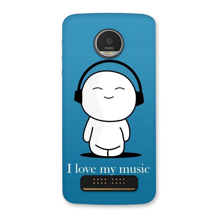 Love for Music Back Case for Moto Z Play