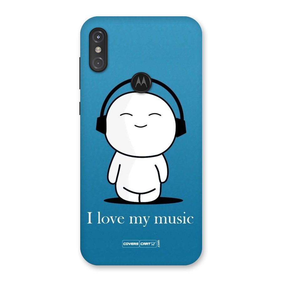 Love for Music Back Case for Motorola One Power