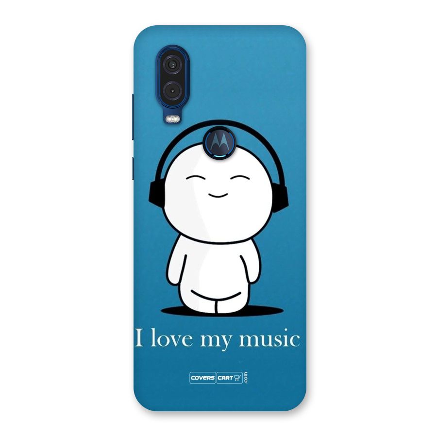 Love for Music Back Case for Motorola One Vision