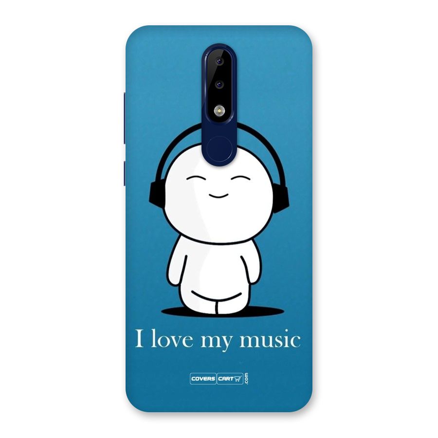 Love for Music Back Case for Nokia 5.1 Plus