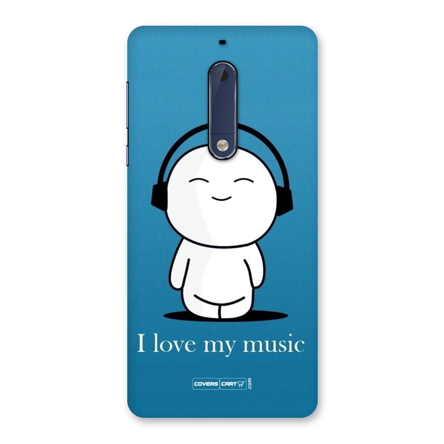 Love for Music Back Case for Nokia 5
