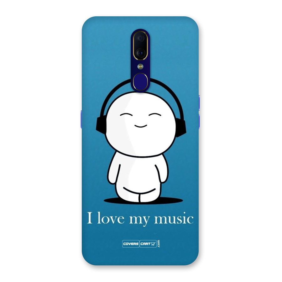 Love for Music Back Case for Oppo A9