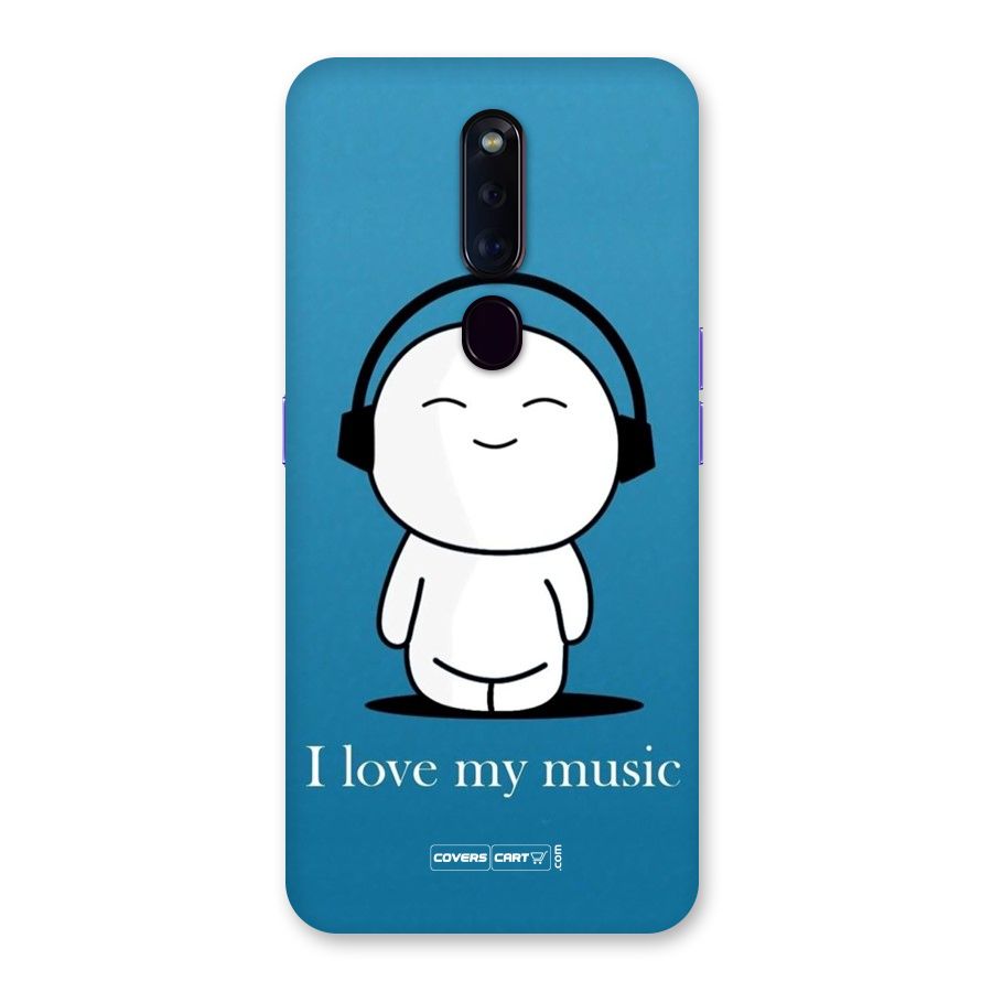 Love for Music Back Case for Oppo F11 Pro