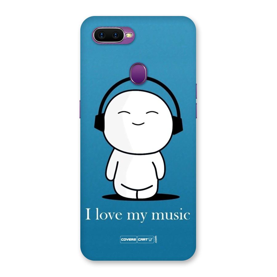 Love for Music Back Case for Oppo F9