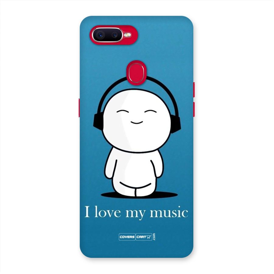 Love for Music Back Case for Oppo F9 Pro